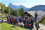 Numerosi i visitatori che hanno approfittato della giornata per visitare il Maso Peza a San Giacomo di Ortisei 