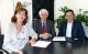 LRin Sabina Kasslatter-Mur, Präsident Rudi Gamper und Direktor Georg Plattner freuen sich über die gute Akzeptanz von ORF III