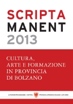 Das Titelblatt von "Scripta manent 2013"