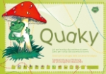 Der Frosch "Quaky" steht für die Förderung der "phonologischen Bewusstheit"