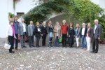 Die Delegation des Staatlichen Schulamtes im Landkreis Starnberg auf Besuch in der Fachoberschule für Landwirtschaft in Auer mit Direktor Franz Tutzer (ganz rechts)