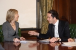 Bildungslandesrat Philipp Achammer trifft Unterrichtsministerin Stefania Giannini in Rom