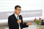 Schulamtsleiter Peter Höllrigl referierte über Grundsätze und Ziele des Qualitätsmanagements an Südtirols Schulen.