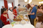 Die kulinarische Begegnung stand im Mittelpunkt des Projekts „Traditionen treffen kulinarisch aufeinander“. Foto: LPA/Landesberufsschule Gutenberg 