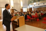Landesrat Philipp Achammer bei der Eröffnungskonferenz des Bildungsjahres 2015/2016. Foto: LPA/me