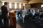 Landesrat Philipp Achammer verabschiedete Irene Vieider, die demnächst in den Ruhestand geht. Foto: LPA/me 