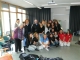 Foto di gruppo al termine della visita a "Villa Armonia"