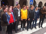 Kompatscher con i giovani dell’Euregio al Brennero