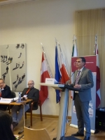 Le vizepresidënt Richard Theiner á tut pert incö sciöche rapresentant dla Provinzia dl Südtirol ai Open Days 2015 a Bruxelles.