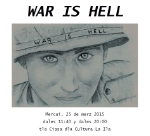 Die 1. und 2. Klasse des Sprachenlyzeums in Stern bringen am 25. März  im Kulturhaus in Stern das Theaterstück „War is hell“ auf die Bühne