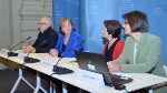 Die Nabelschnurblutspende in Südtirol stand im Mittelpunkt der heutigen Medienkonferenz.